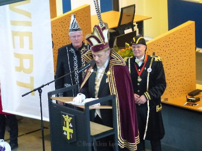 Sleuteloverhandiging Carnaval gemeente Raalte